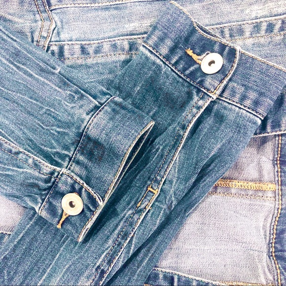 INC International Concepts Jean Jacket - Picture 7 of 7